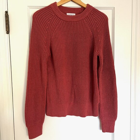 Evereve Chunky Fisherman Crewneck Sweater | Size XS - Picture 2 of 7